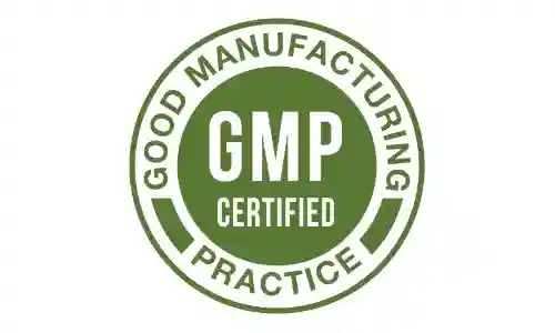 FlowForce Max GMP certified manufacturing badge